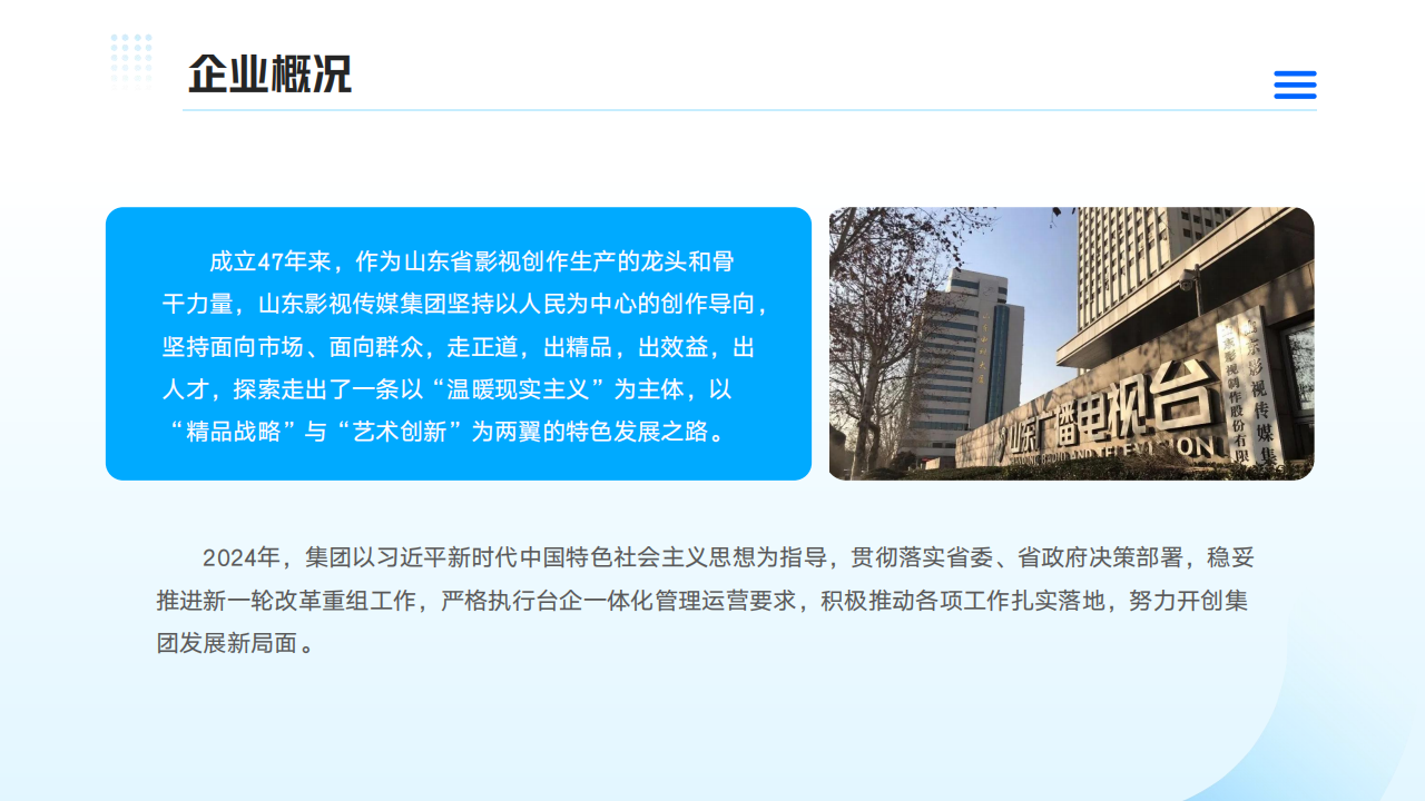 山東影視傳媒集團2024年度社會責任報告